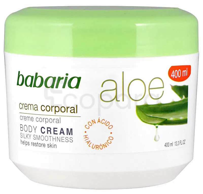 BABARIA CREME CORPS ALOE 400ML