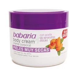 BABARIA CREME CORPS HUILE D'AMANDE PEAU SECHE 250ML