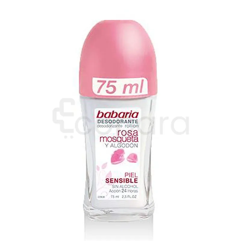 BABARIA ROLL-ON ROSE MUSQUEE COTON 75ML