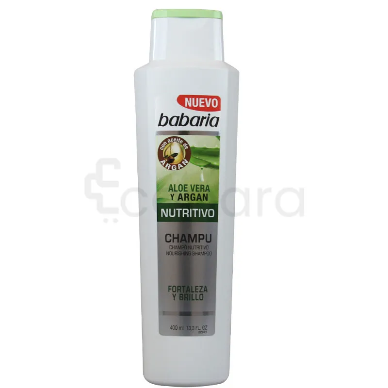 BABARIA SHAMPOOING NOURRISSANT ALOE ARGAN 400ML