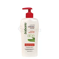BABARIA LOTION CORPOREL SENSIBLE ET SECHE ALOE VERA 300ML