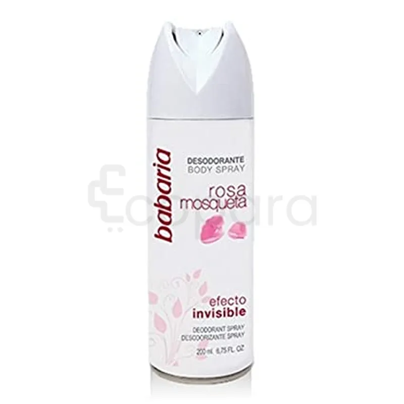 BABARIA DEODORANT ROSE DE MUSQUEE SPRAY 200ML