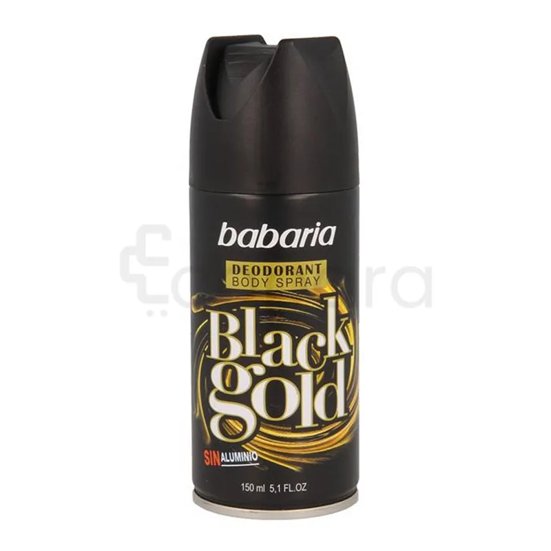 BABARIA DEODORANT SPRAY BLACK GOLD 150+ 50ML