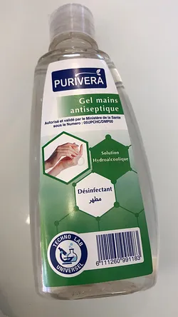 PURIVERA GEL HYDROALCOOLIQUE 5L