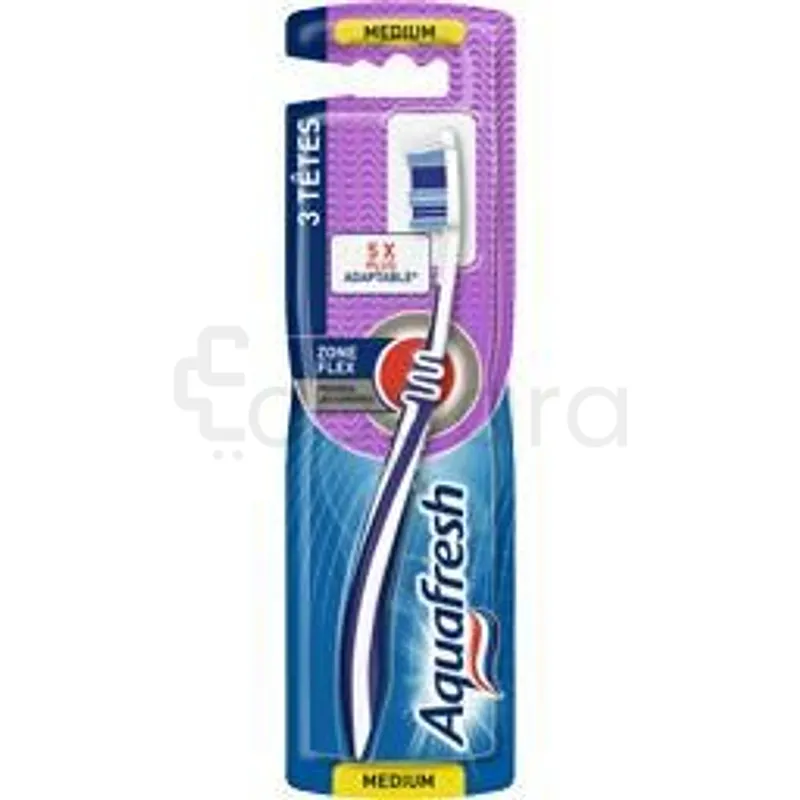 AQUAFRESH BROSSE A DENTS MEDIUM 3 TETES
