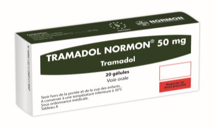TRAMADOL NORMON 50MG BOITE DE 20 GELULES