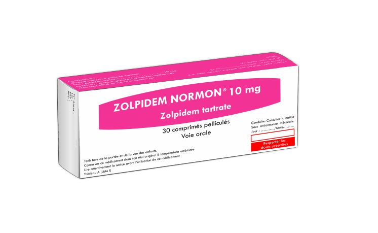 ZOLPIDEM NORMON 10MG BOITE DE 30 COMPRIMES PELLICULES