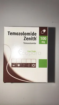 TEMOZOLOMIDE ZENITH 100MG BOITE DE 5 GELULES