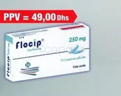 FLOCIP 250MG BOITE DE 10 COMPRIMES