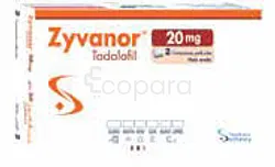 ZYVANOR 20MG BOITE DE 2 COMPRIMES PELLICULES