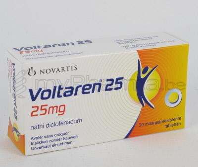 VOLTARENE 25MG BOITE DE 30 COMPRIMES