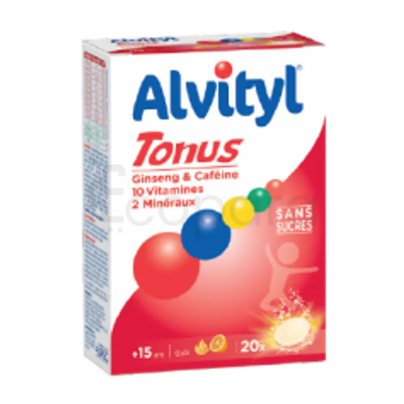 ALVITYL TONUS BOITE DE 20 COMPRIMES EFFERVESCENTS