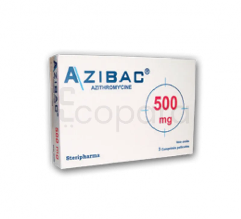 AZIBAC 500MG BOITE DE 3 COMPRIMES