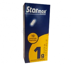 STARMOX 1G BOITE DE 12 COMPRIMES DISPERSIBLES PM