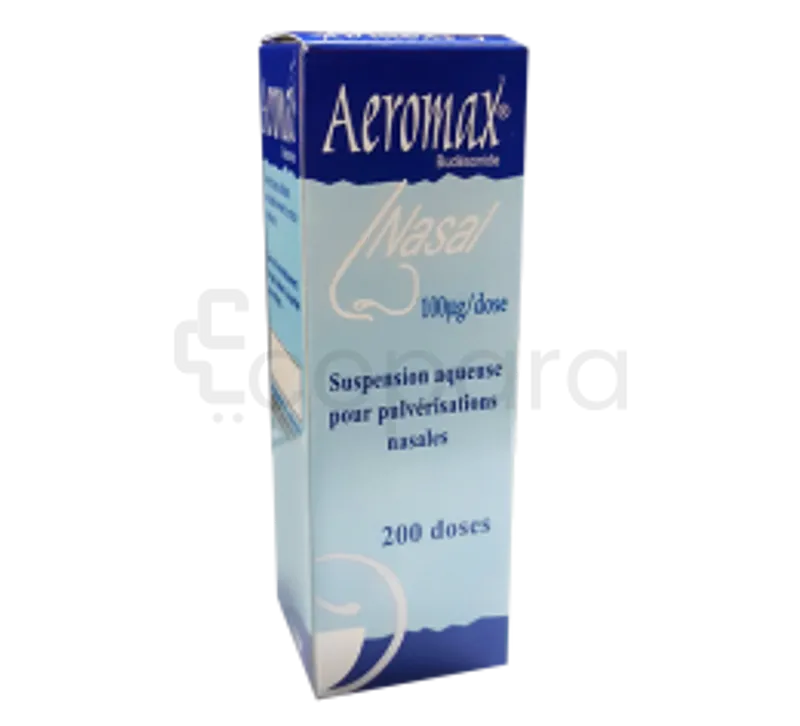 AEROMAX 100µG BOITE DE 200 DOSES SUSPENSION POUR PULVERISATION NASALE