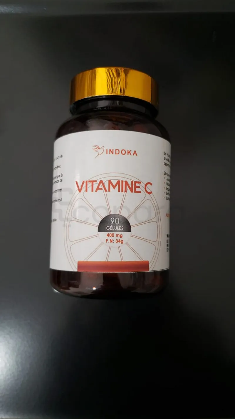 INDOKA VITAMINE C ASCORBIQ BOITE DE 90 GELULES