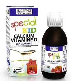ERIC FAVER SPECIAL KID CALCIUM VITAMINE D SIROP 125ML