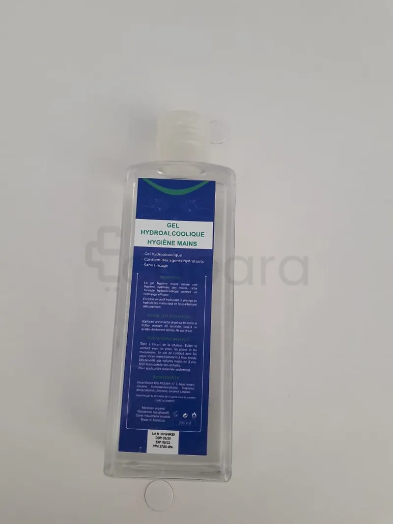 GEL HYDROALCOOLIQUE HYGIENE MAINS 100ML