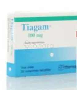 TIAGAM 100MG BOITE DE 30 COMPRIMES