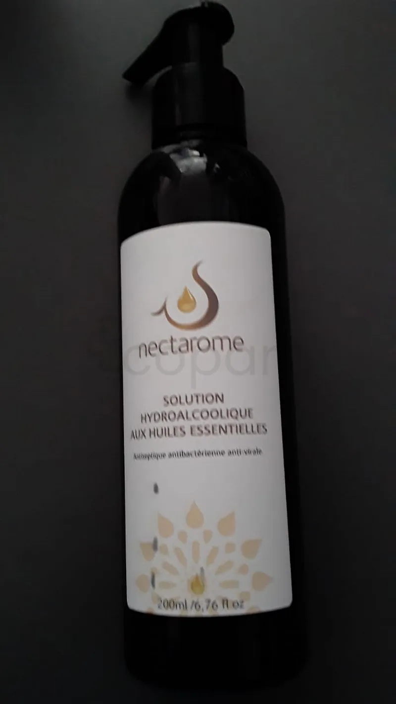 NECTAROME SOLUTION HYDROALCOOLIQUE AUX HUILES ESSENTIELLES 200ML