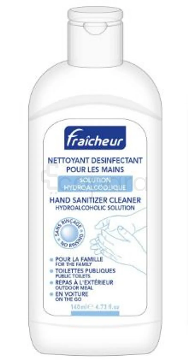 FRAICHEUR SOLUTION HYDROALCOOLIQUE 140ML