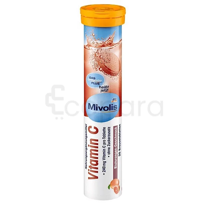 DAS GESUNDE PLUS MIVOLIS VITAMIN C BOITE DE 20 COMPRIMES
