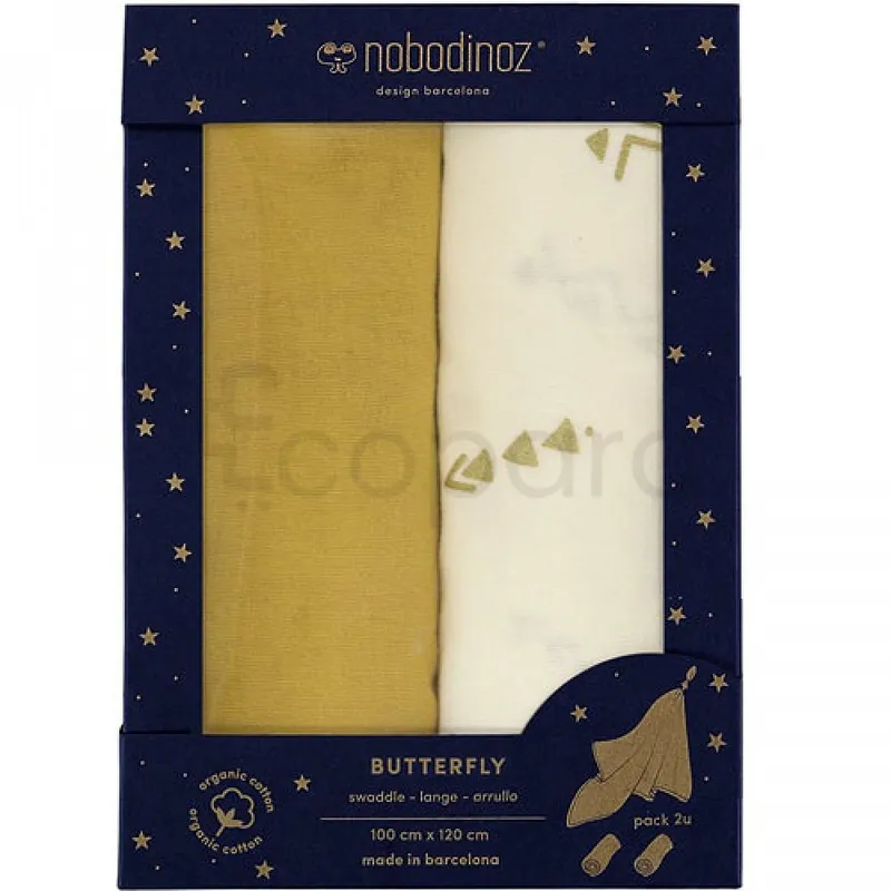 NOBODINOZ 2 LANGE MOUTARDE 100*120CM
