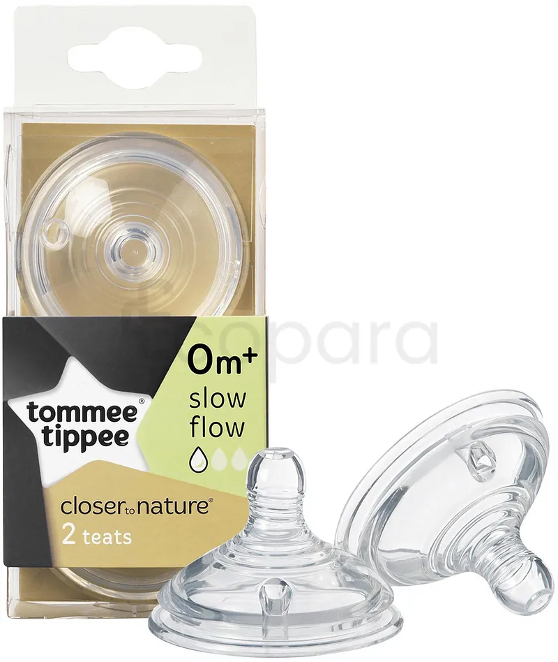 TOMMEE TIPPEE TETINE +0MOIS SLOW FLOW