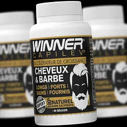 WINNER CHEVEUX ET BARBE BOITE DE 60 GELULES