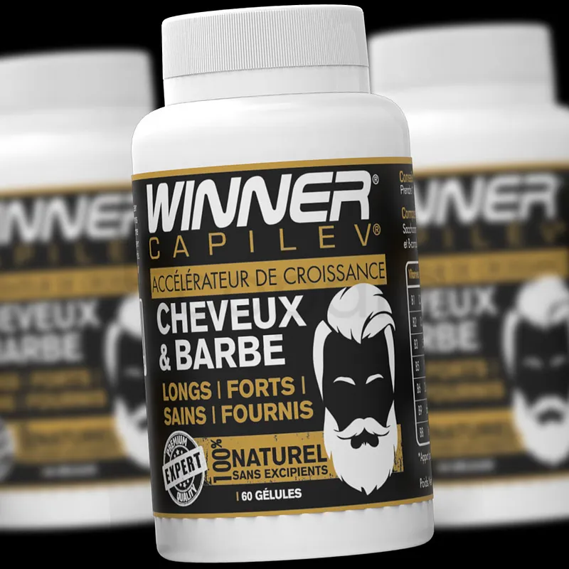 WINNER CHEVEUX ET BARBE BOITE DE 60 GELULES