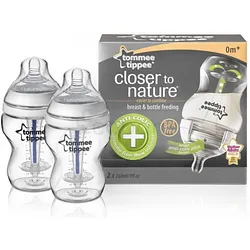 TOMMEE TIPPEE CLOSER TO NATURE ADVANCED ANTI-COLIQUE 2 BIBERONS 260ML