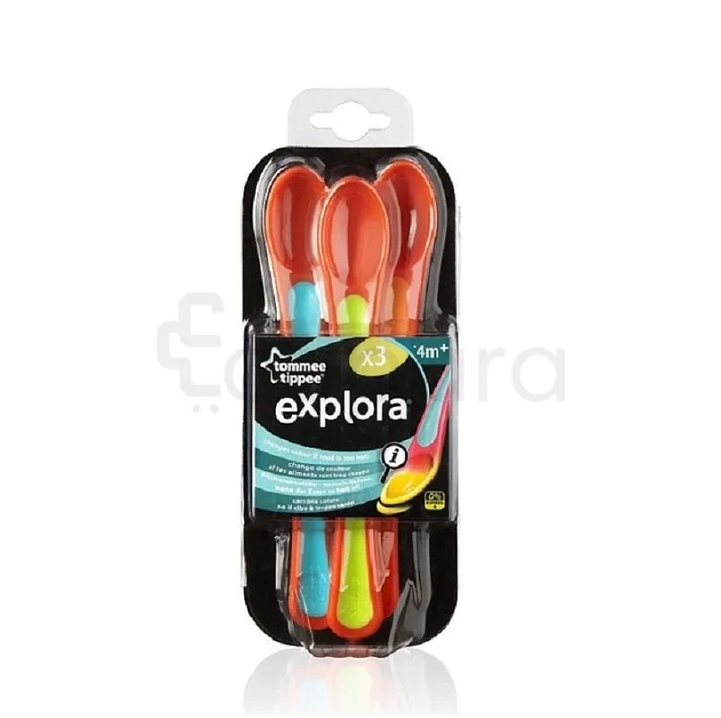 TOMMEE TIPPEE CUILLERES EXPLORA BOITE DE 3