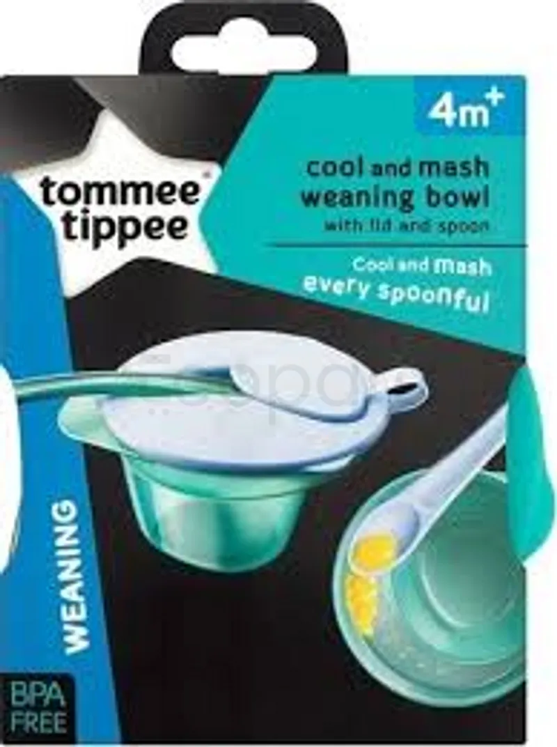 TOMMEE TIPPEE BOL 1ER AGE MIXTE + CUILLERE +4MOIS