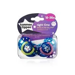 TOMMEE TIPPEE SUCETTE 18-36MOIS NIGHT TIME