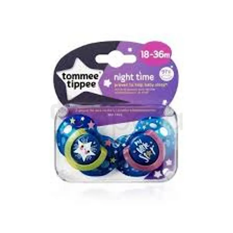 TOMMEE TIPPEE SUCETTE 18-36MOIS NIGHT TIME