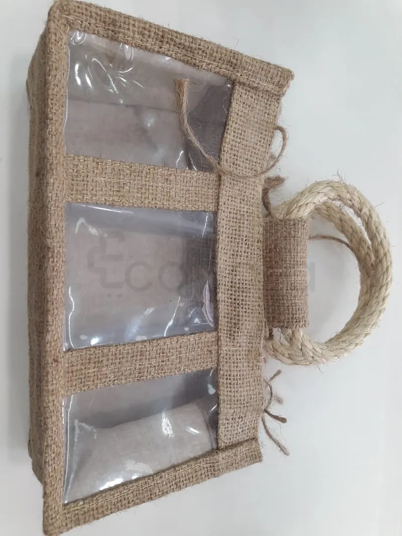 NATURE ET PASSIONS TOILE DE JUTE VIDE