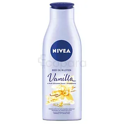 NIVEA BODY OIL LOTION VANILLA 200ML
