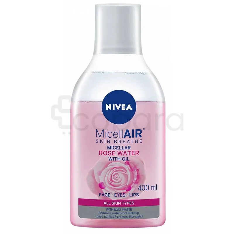 NIVEA EAU MICELLAIRE ROSE 400ML