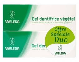 WELEDA PACK GEL DENTIFRICE VEGETAL DUO 75ML*2