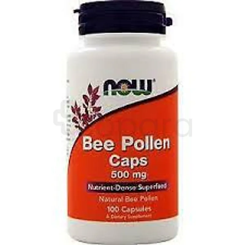 NOW POLLEN D'ABEILLES BEE POLLEN 500MG BOITE DE 100 CAPSULES