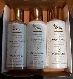 NATUS PACK PROTEINE SHAMPOOING 100ML + LISSAGE 100ML + MASQUE 100ML