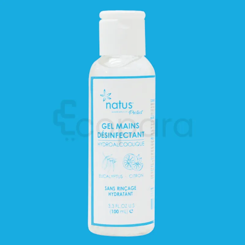 NATUS GEL MAINS DESINFECTANT 100ML