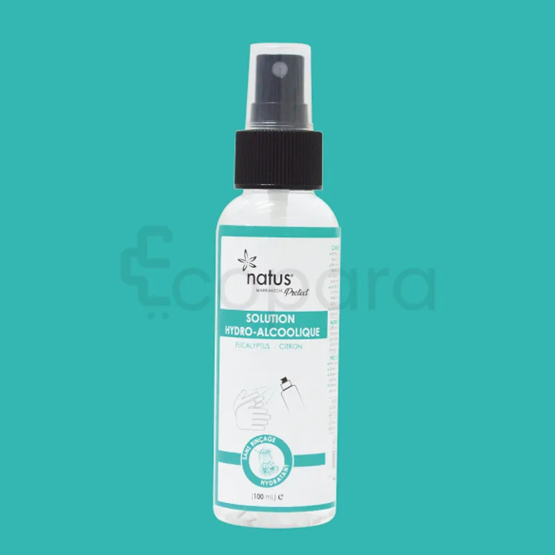 NATUS SOLUTION HYDROALCOOLIQUE 100ML