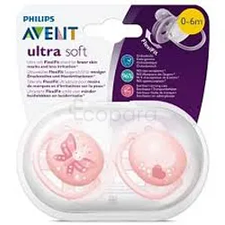 AVENT SUCETTE ULTRA SOFT 0-6MOIS REFERENCE SCF223/20