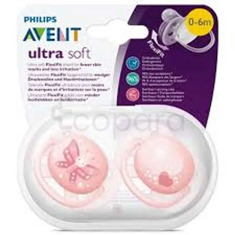 AVENT SUCETTE ULTRA SOFT 0-6MOIS REFERENCE SCF223/20