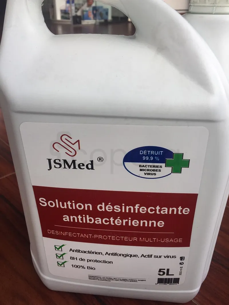 JSMED SOLUTION ANTIBACTERIENNE 5L