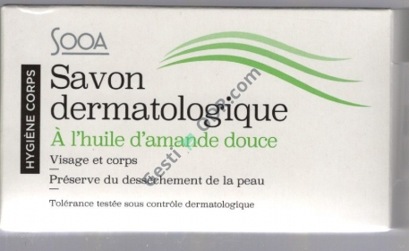 SOOA SAVON DERMATOLOGIE HUILE D'AMANDE