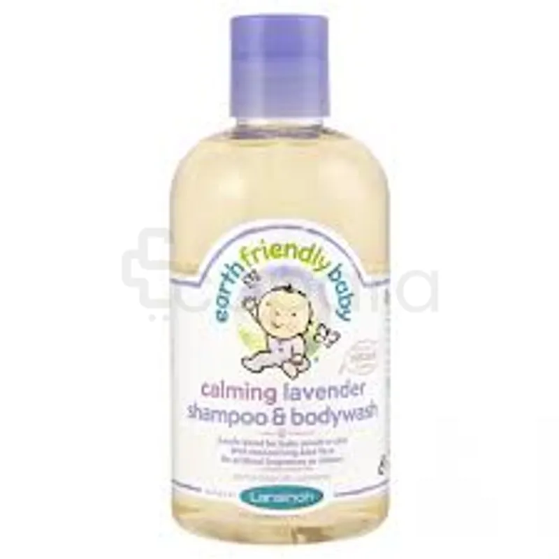 LANSINOH EARTH FRIENDLY BABY SHAMPOOING ET GEL LAVANT LAVANDE 2 EN 1 250ML