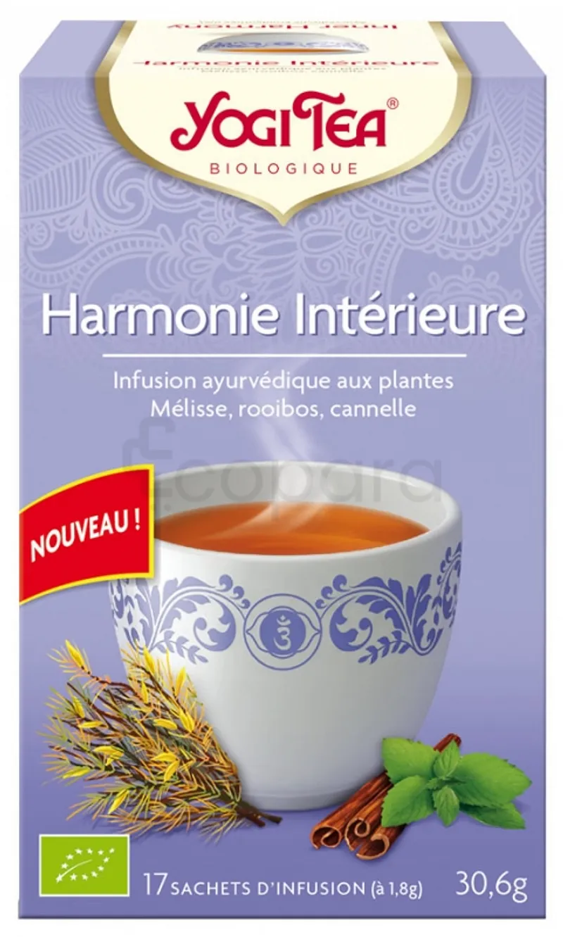 YOGI TEA HARMONIE INTERIEURE BOITE DE 17 SACHETS