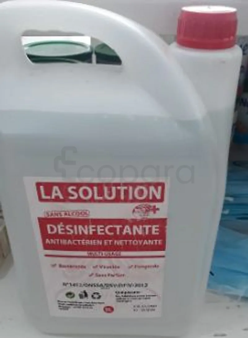 LA SOLUTION SOLUTION DÉSINFECTANTE 5L